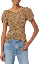 Essentials Women's Classic-Fit Twist Sleeve Crewneck T-Shirt